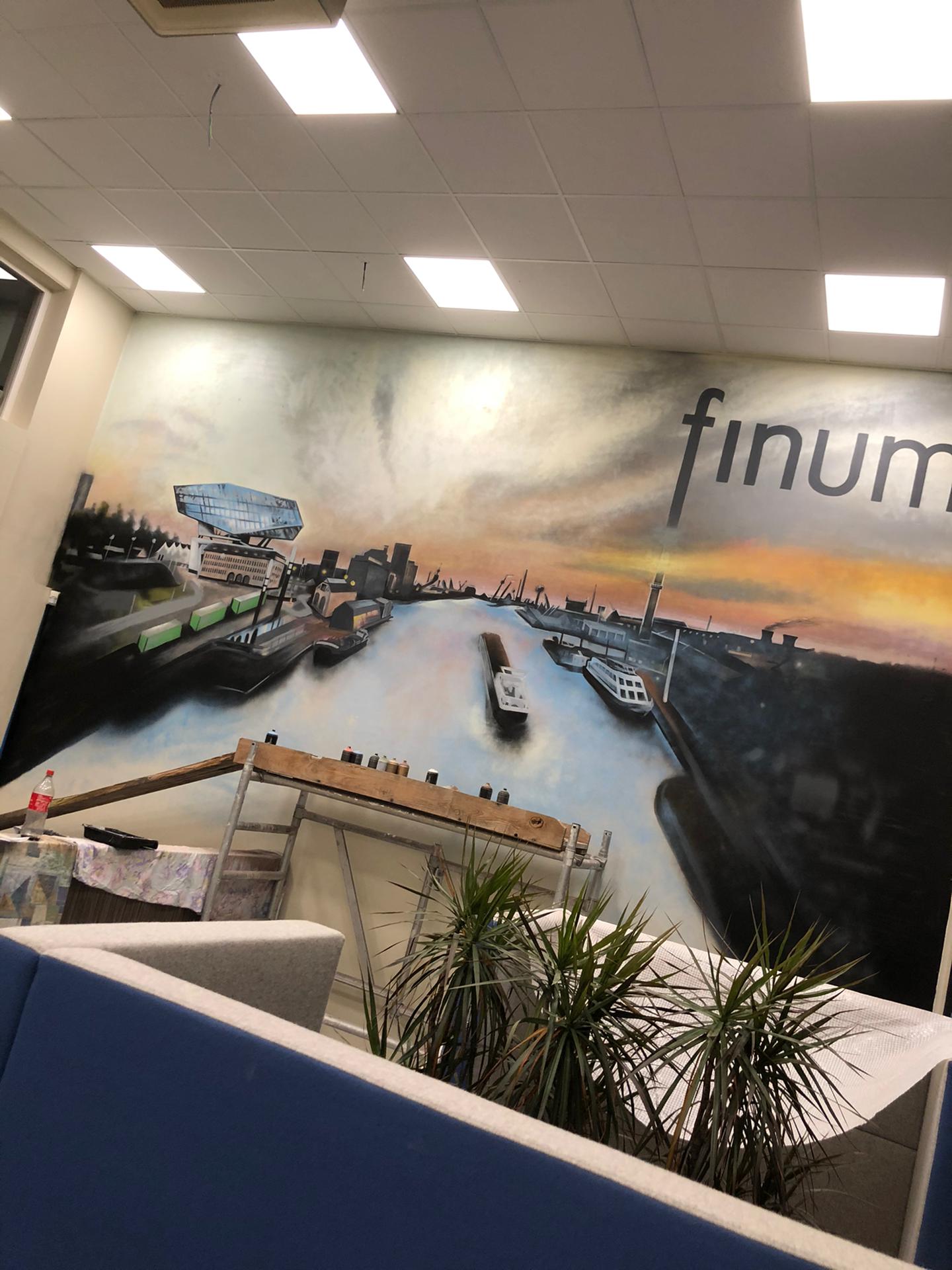 Finum Accountants graffiti