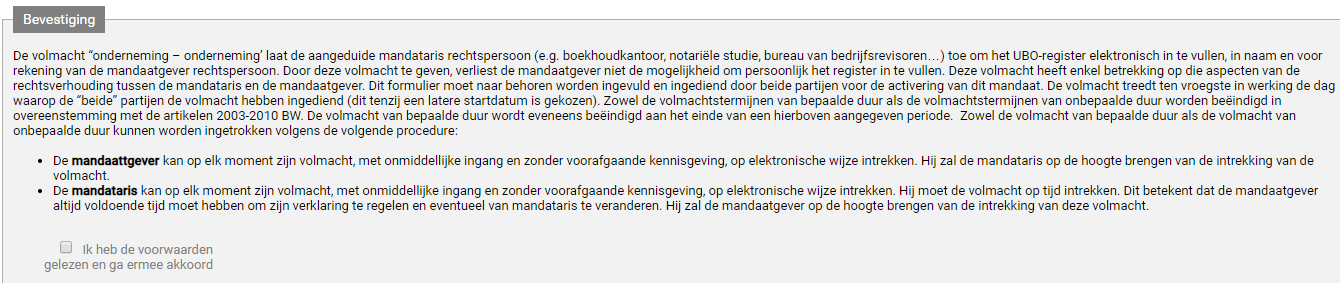 Controle en ondertekening Stap 5